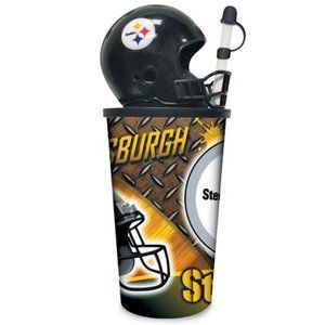 NFL Pittsburgh Steelers 32oz. Helmet Cup w/Straw